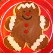 Christmas Ginerbread Man Cookie